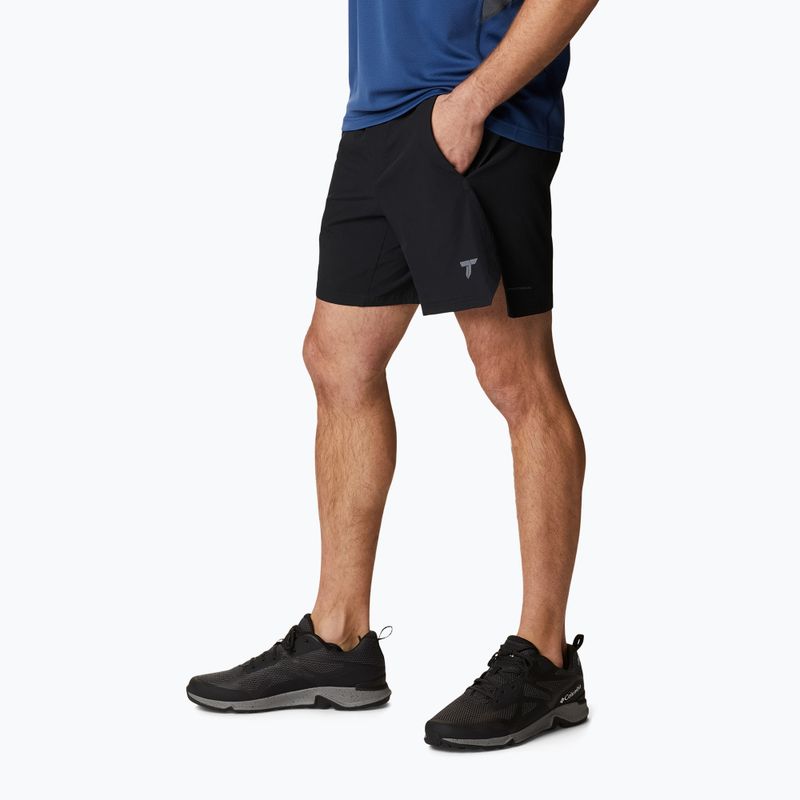 Columbia Titan Pass LW 010 black 1991511 men's trekking shorts