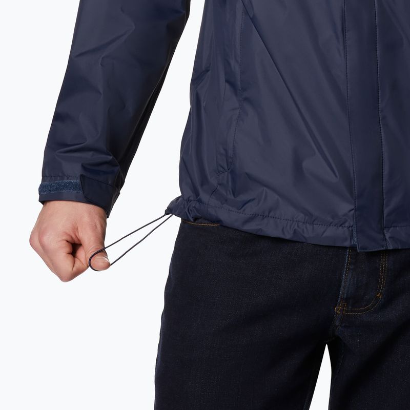 Columbia Watertight II men's rain jacket navy blue 1533898464 5