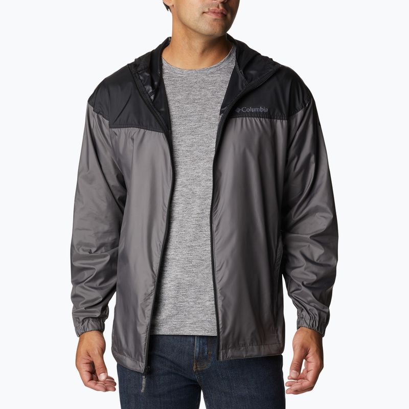 Columbia Flash Challenger Novelty grey men's wind jacket 1988715023 6