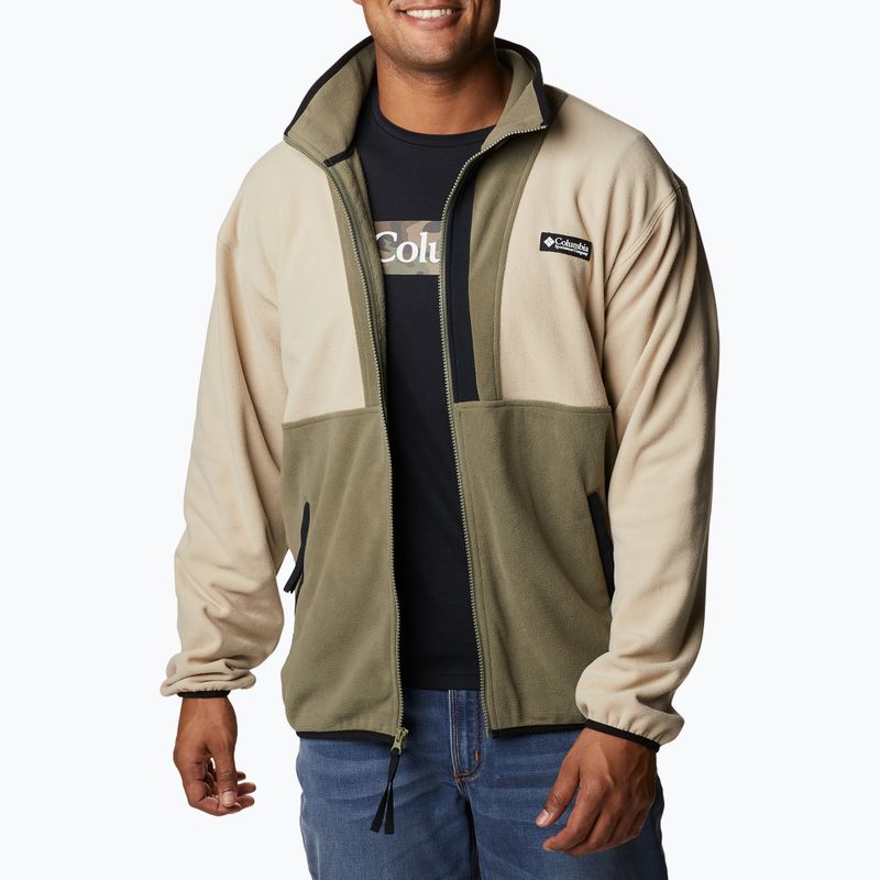 Columbia Back Bowl men's fleece sweatshirt green 1890764
