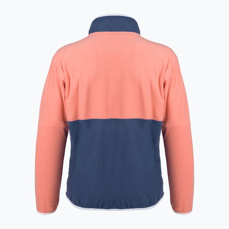 Columbia Back Bowl men's orange and blue fleece sweatshirt 1890764 2