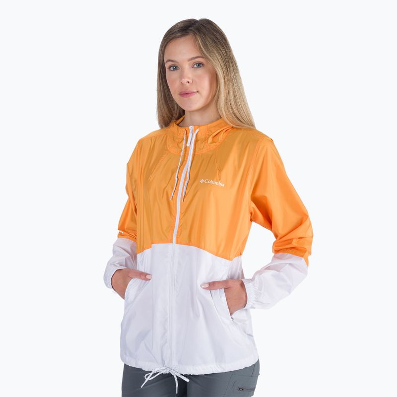 Columbia Flash Forward 880 women's wind jacket orange 1585911