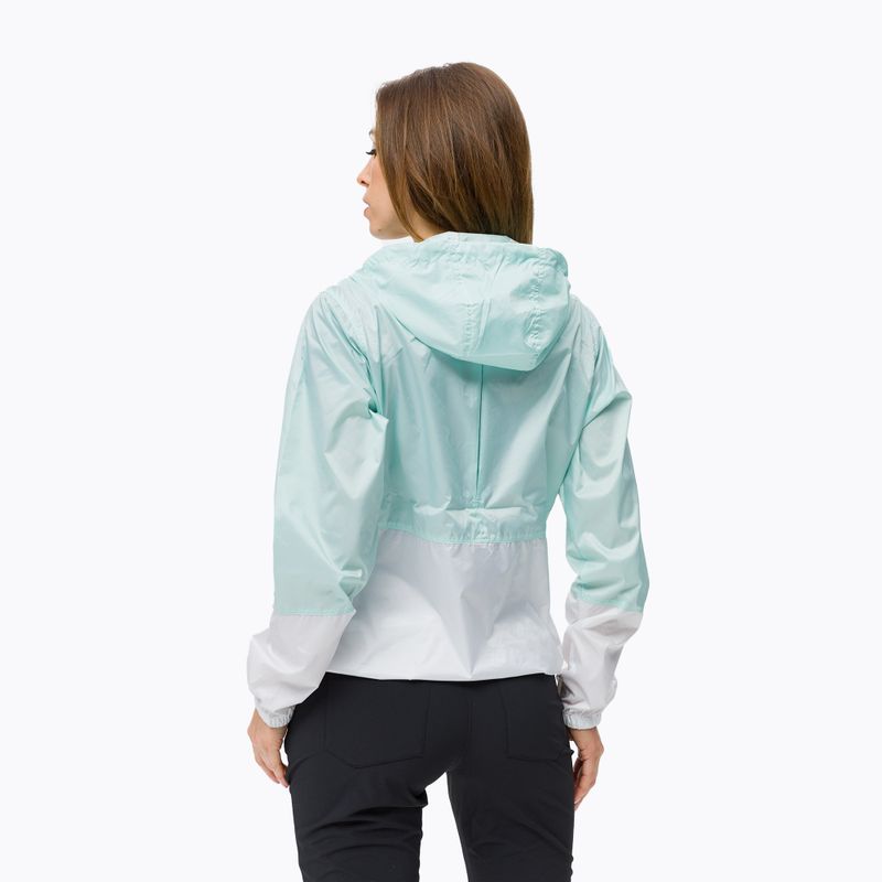 Columbia Flash Forward 329 women's wind jacket blue and white 1585911 4