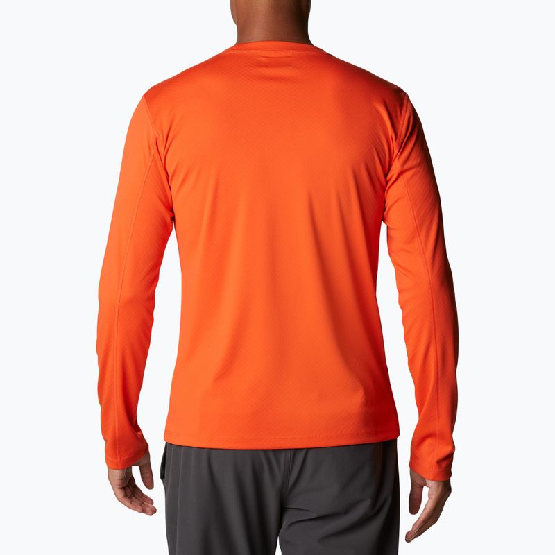 Columbia Zero Rules men's trekking shirt orange 1533282 2