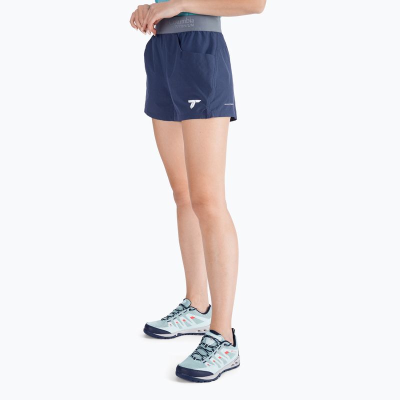 Columbia women's trekking shorts Titan Pass LW 466 navy blue 1991931 4