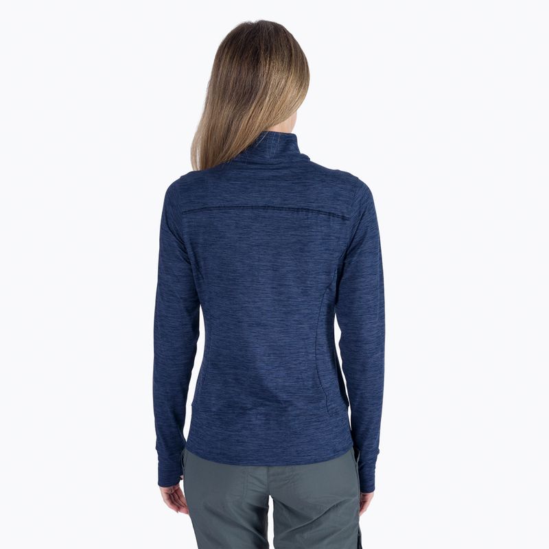 Columbia women's Weekend Adventure fleece sweatshirt navy blue 1959023 3