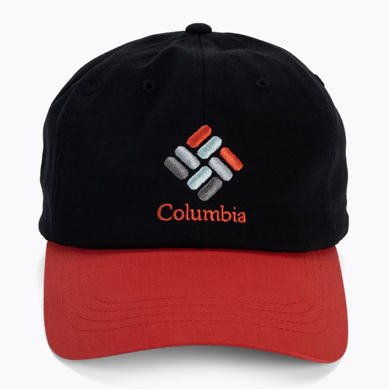 Columbia ROC II Ball baseball cap black and red 1766611 4