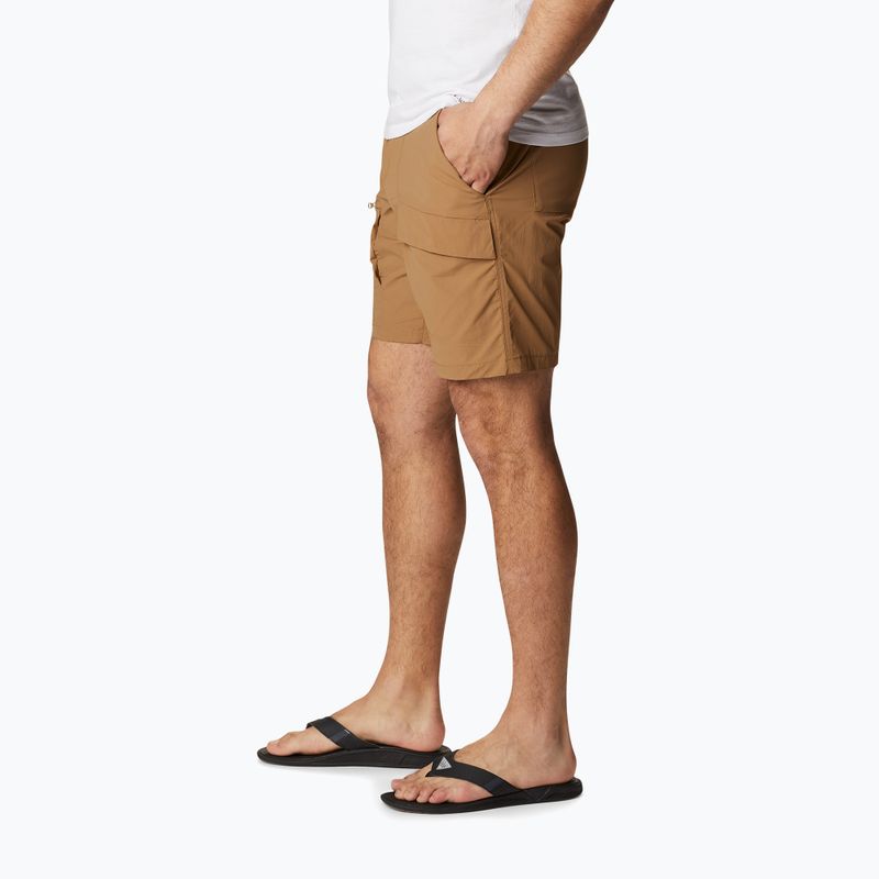 Columbia Maxtrail Lite 257 brown men's trekking shorts 1990471 3