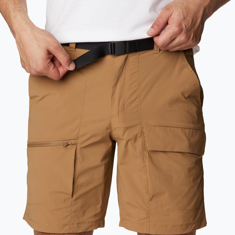 Columbia Maxtrail Lite 257 brown men's trekking shorts 1990471 4