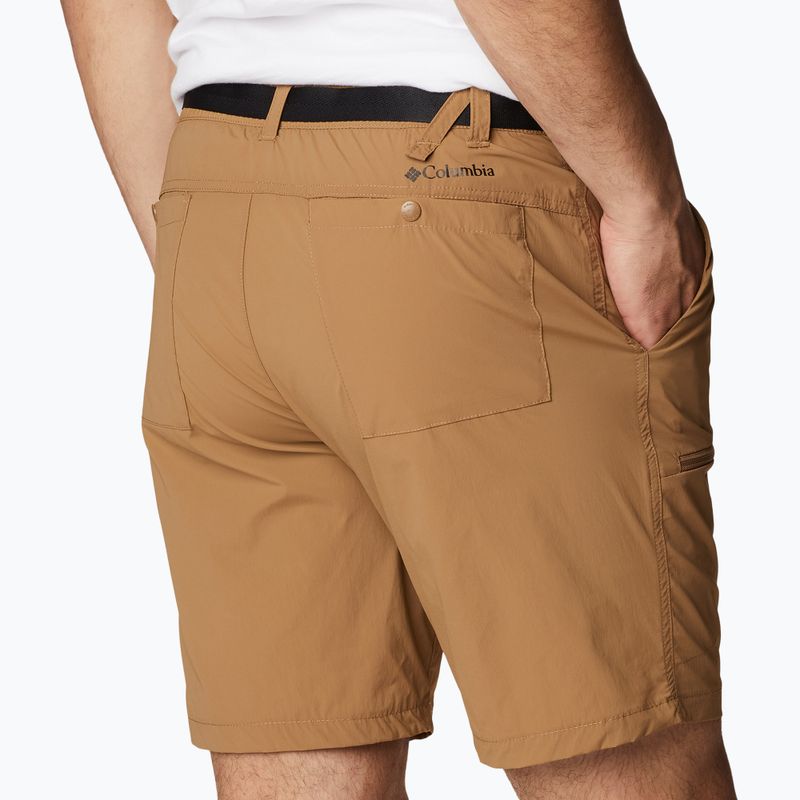 Columbia Maxtrail Lite 257 brown men's trekking shorts 1990471 5