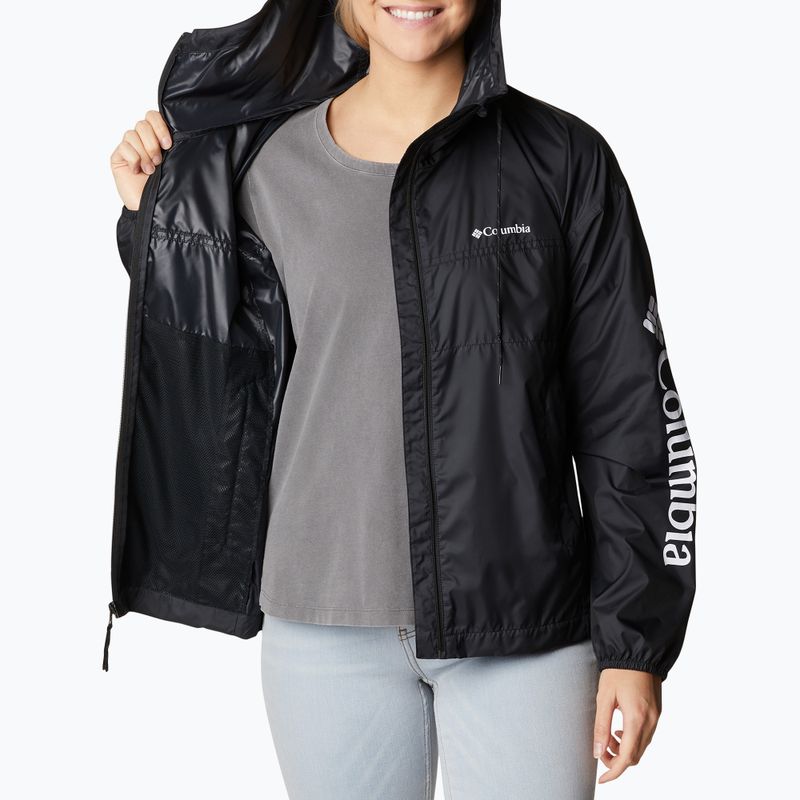 Columbia Flash Challenger Novelty women's wind jacket black 1989503010 4