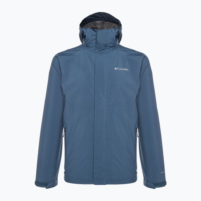 Columbia Earth Explorer men's rain jacket navy blue 1988612