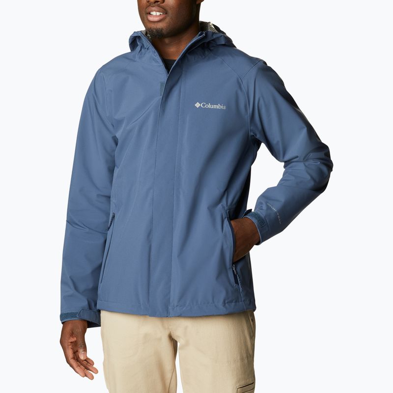 Columbia Earth Explorer men's rain jacket navy blue 1988612 6