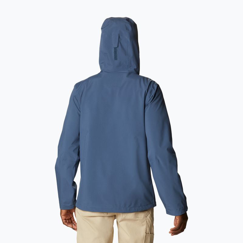 Columbia Earth Explorer men's rain jacket navy blue 1988612 7
