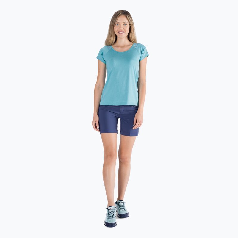 Columbia Peak To Point II Women's Trekking T-Shirt Blue 1885463 5