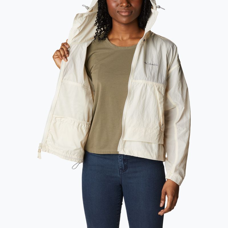 Columbia Paracutie chalk women's wind jacket 5