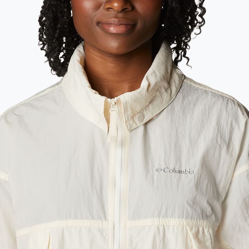 Columbia Paracutie chalk women's wind jacket 7