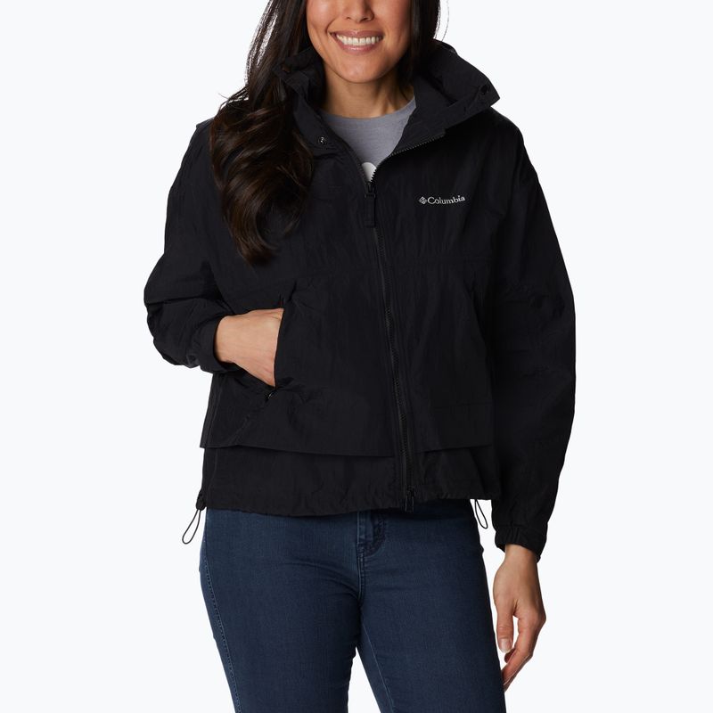 Columbia Paracutie black women's wind jacket