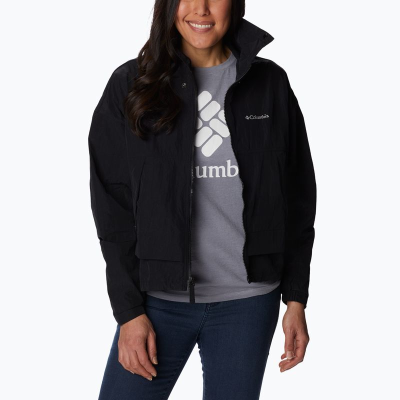 Columbia Paracutie black women's wind jacket 2