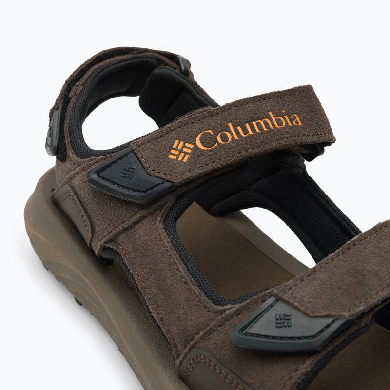 Columbia Trailstorm Hiker 3 Strap 231 brown men's trekking sandals 1987221 7
