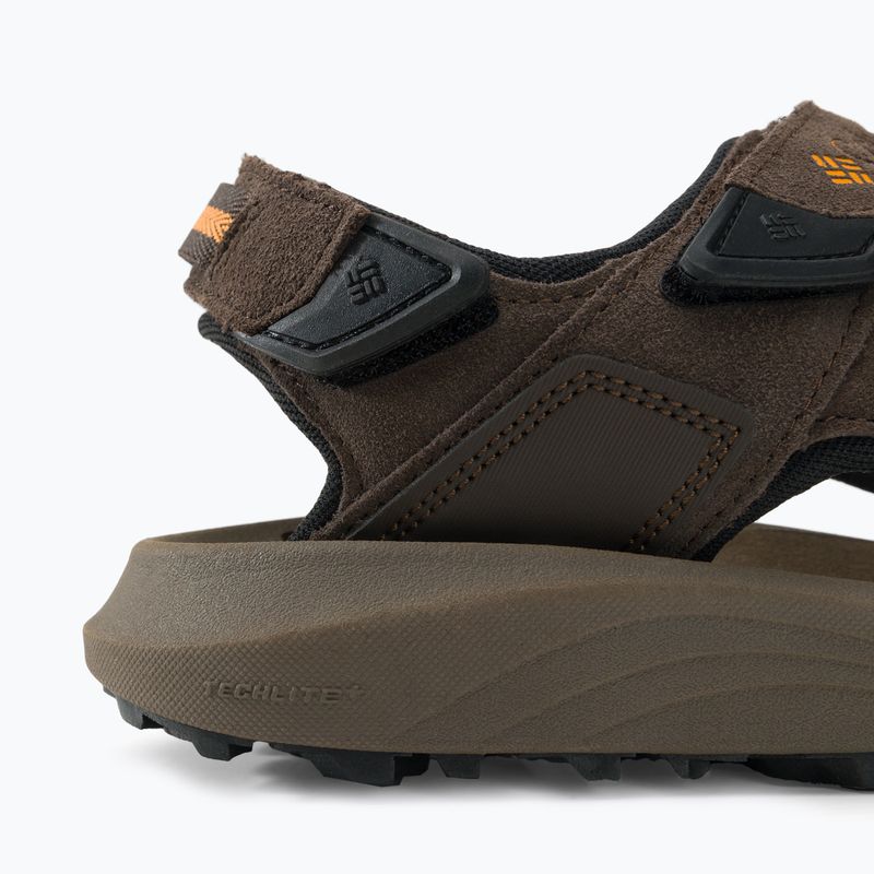Columbia Trailstorm Hiker 3 Strap 231 brown men's trekking sandals 1987221 10