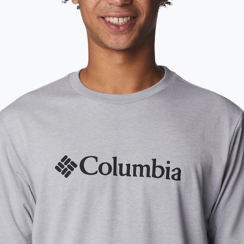 Columbia CSC Basic Logo grey men's trekking shirt 1680053041 5