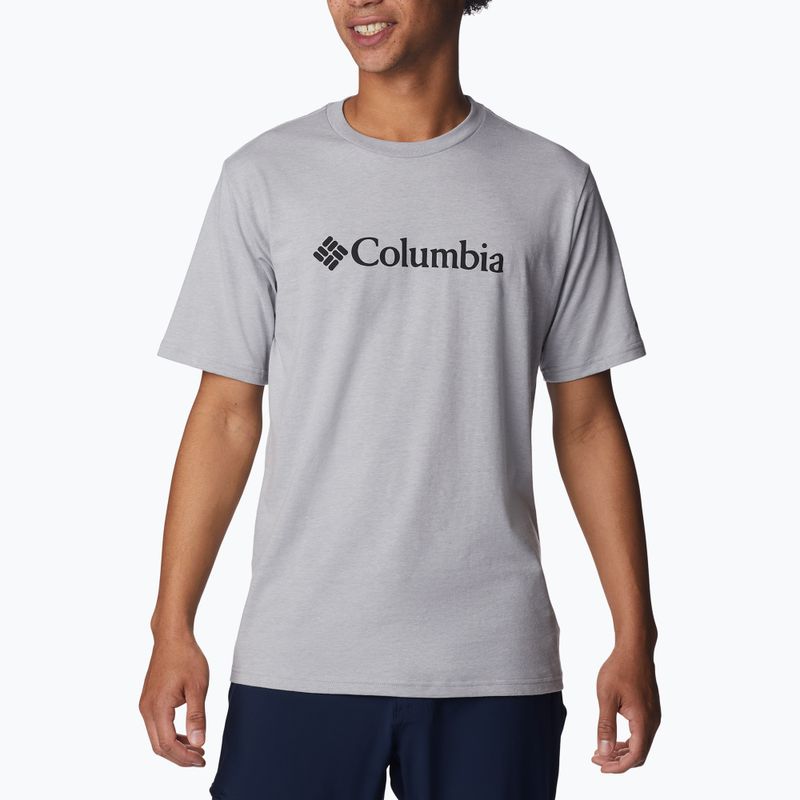 Columbia CSC Basic Logo grey men's trekking shirt 1680053041