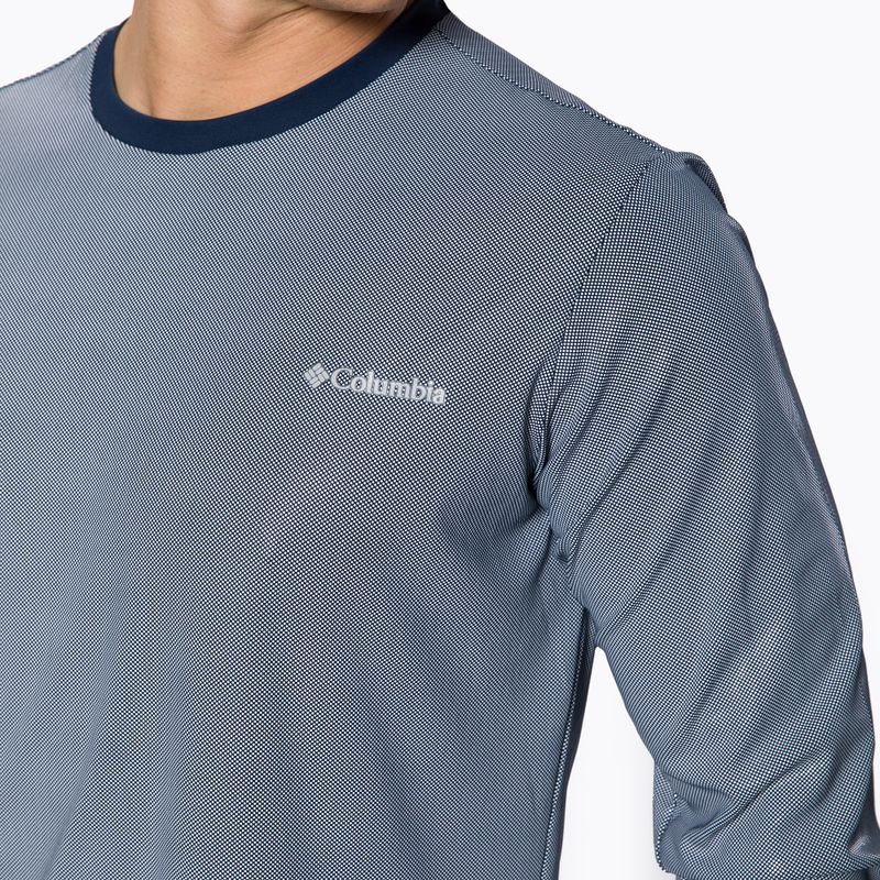 Columbia Sun Deflector men's trekking shirt navy blue 1981481 4