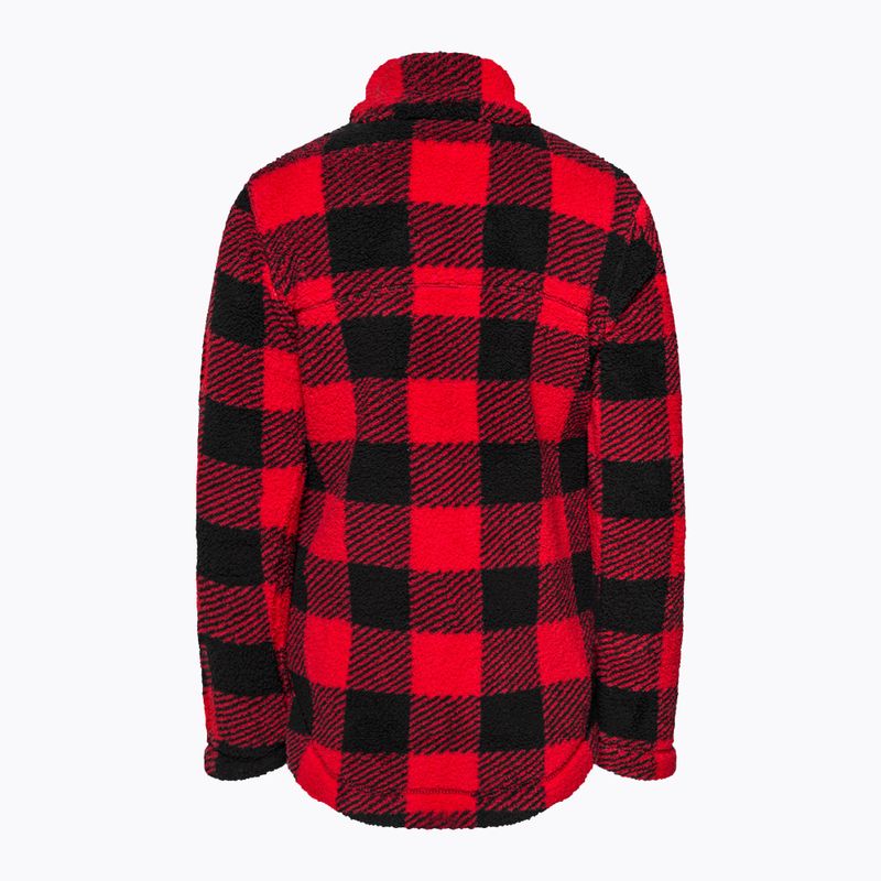Columbia West Bend women's trekking sweatshirt red 1939901 2