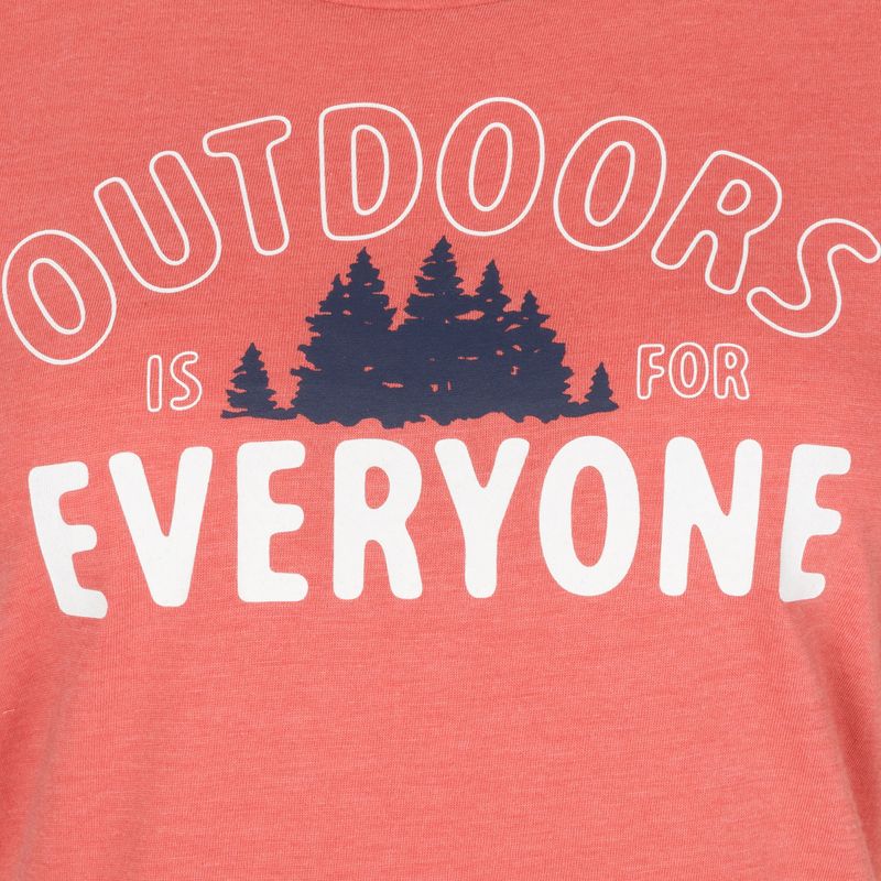 Women's trekking shirt Columbia Daisy Days Graphic orange 9