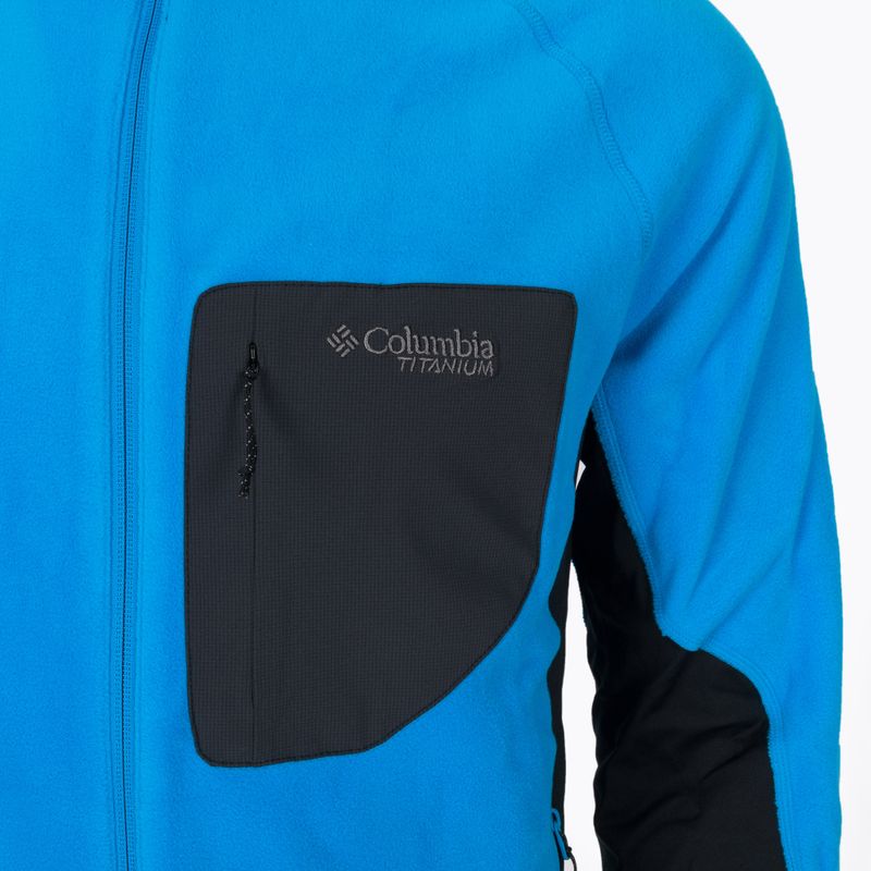 Columbia men's Titan Pass 2.0 II fleece sweatshirt blue 1866422 11