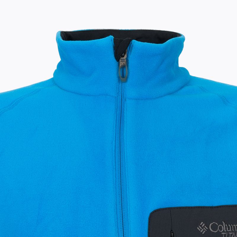 Columbia men's Titan Pass 2.0 II fleece sweatshirt blue 1866422 14