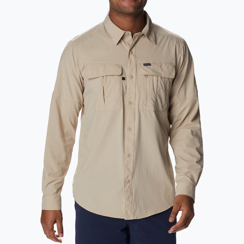 Columbia Newton Ridge II LS men's shirt beige 2012971
