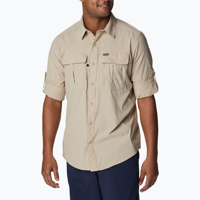 Columbia Newton Ridge II LS men's shirt beige 2012971 3