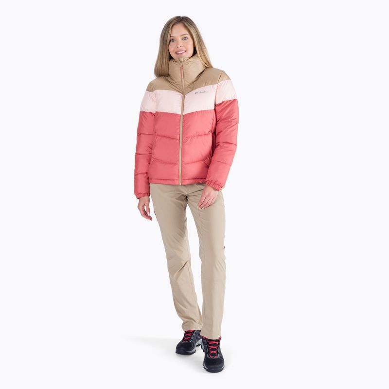 Columbia Puffect Color Blocked women's down jacket pink 1955101 6