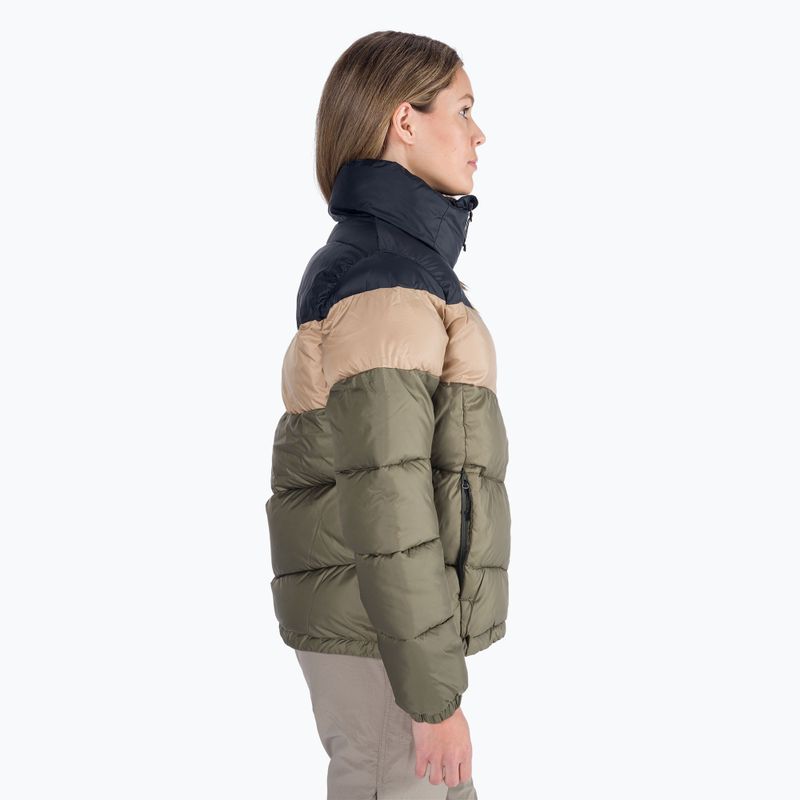Columbia Puffect Color Blocked women's down jacket green 1955101 2