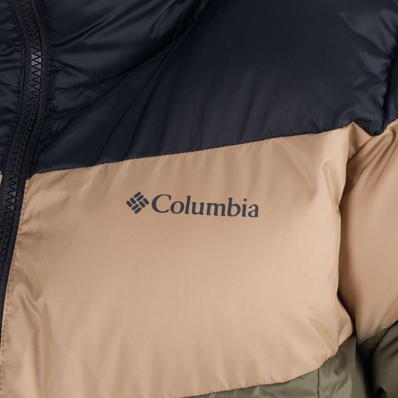 Columbia Puffect Color Blocked women's down jacket green 1955101 4