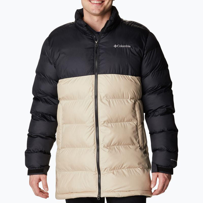 Columbia Pike Lake Mid men's down jacket black and beige 2008403