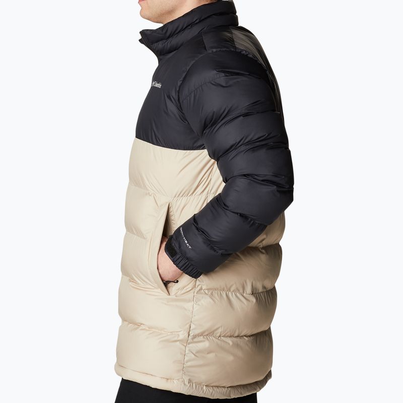 Columbia Pike Lake Mid men's down jacket black and beige 2008403 4