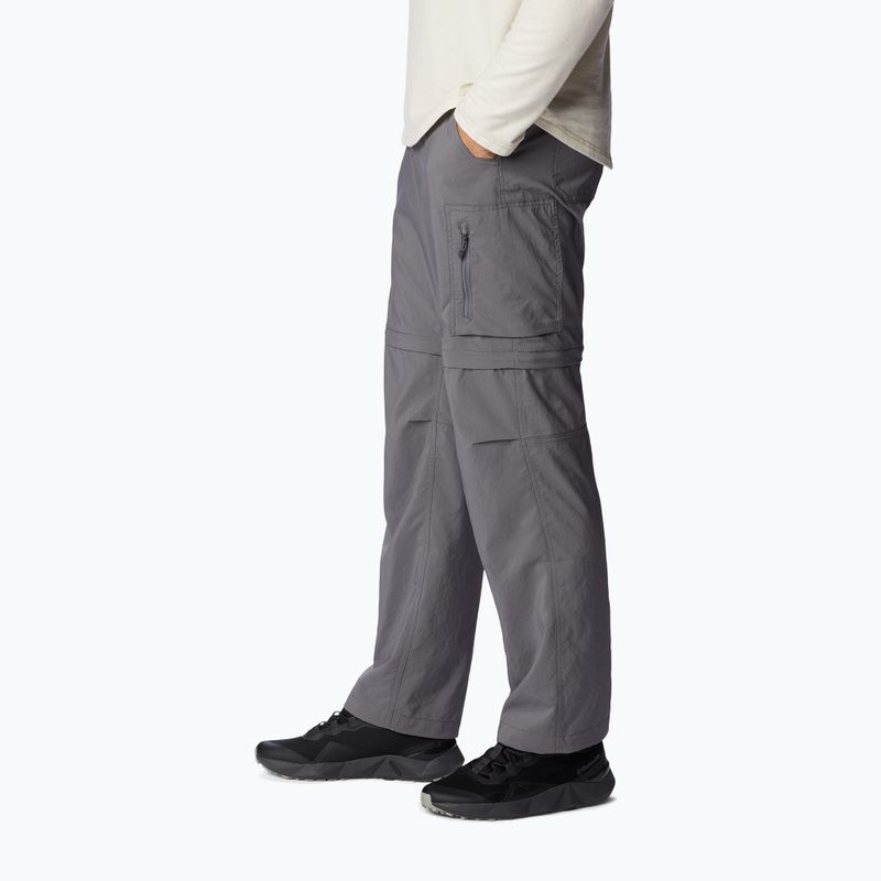 Columbia Silver Ridge Utility Convertible grey men's trekking trousers 2012962023 4
