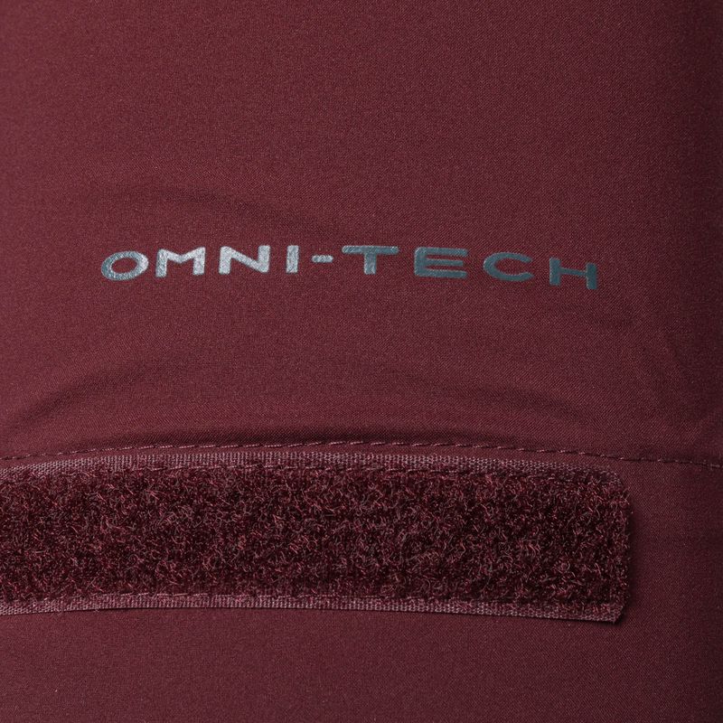 Columbia Omni-Tech Ampli-Dry men's membrane rain jacket maroon 1932854 4