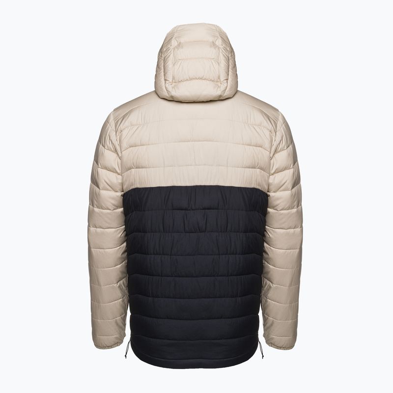 Columbia Powder Lite Anorak men's down jacket beige and black 1957391 2