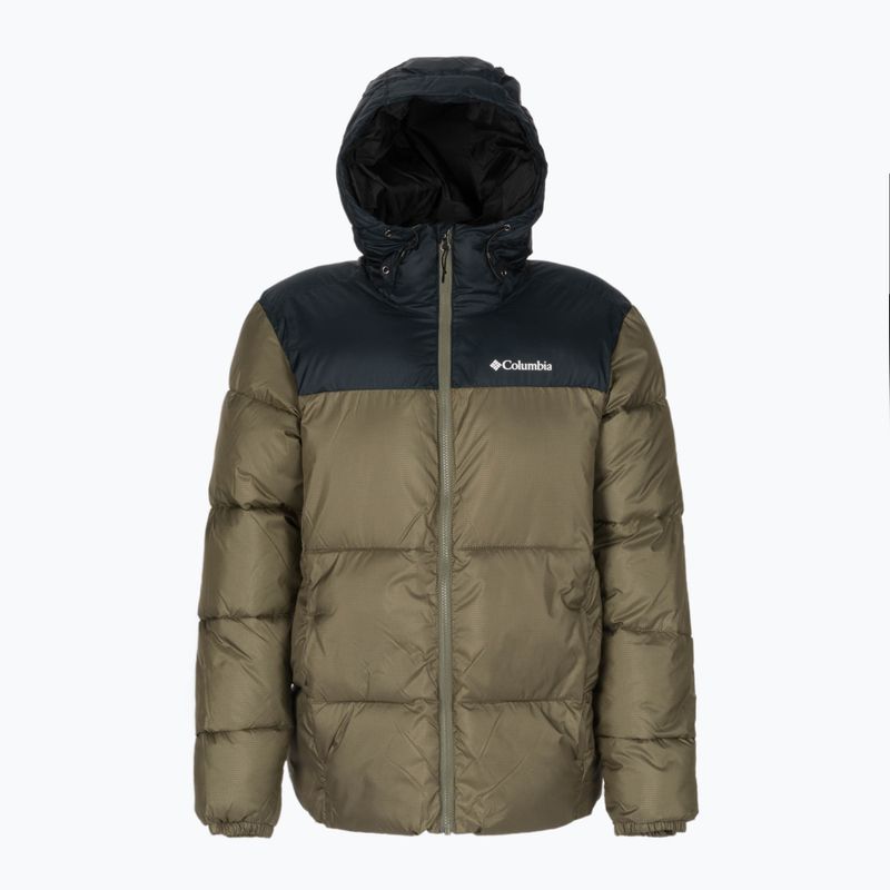 Men's Columbia Puffect Hooded Down Jacket Green 2008413 7