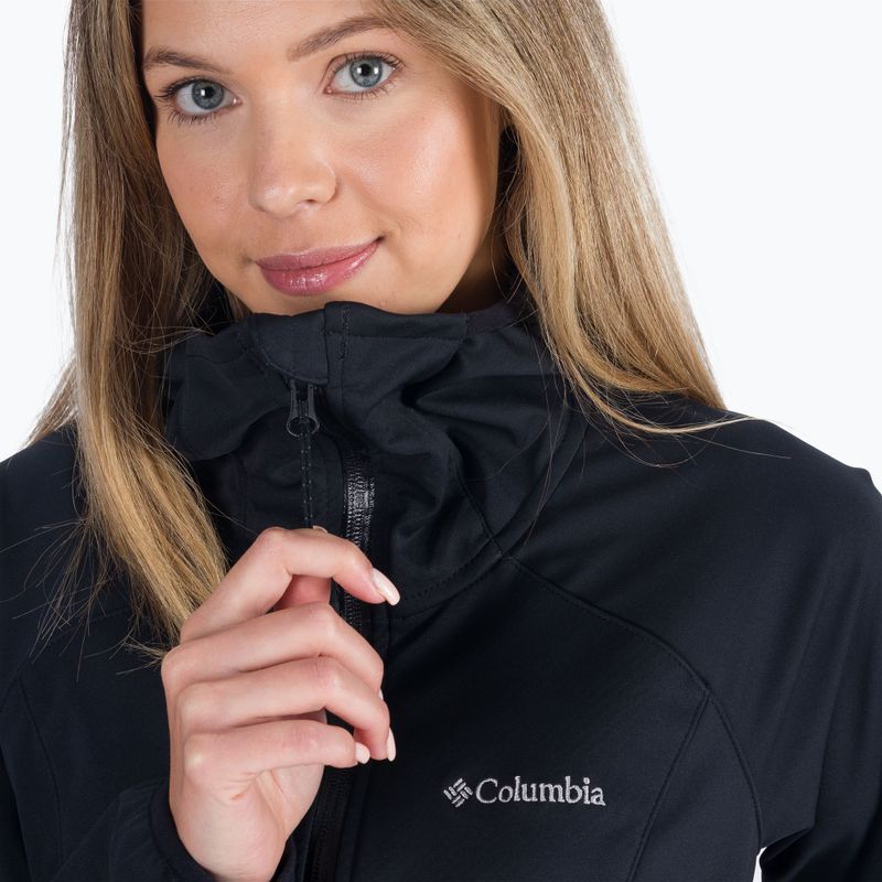 Columbia women's Canyon Meadows Softshell jacket black 2007634 6