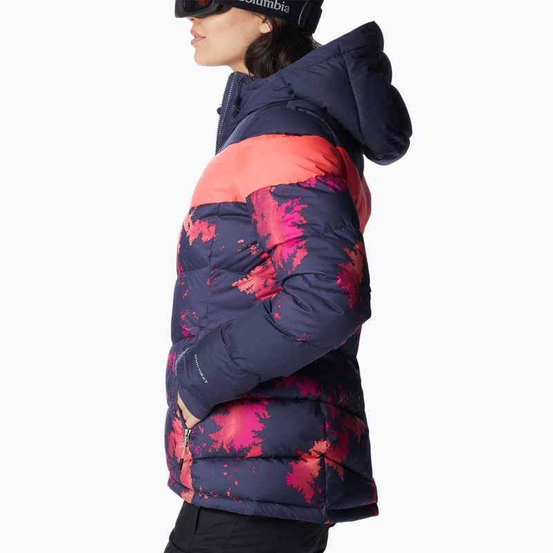 Columbia Abbott Peak Insulated women's ski jacket navy blue 1909971 2