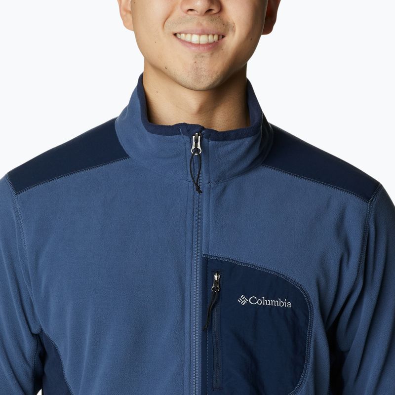 Columbia men's Klamath Range Full Zip trekking sweatshirt navy blue 2013604 4