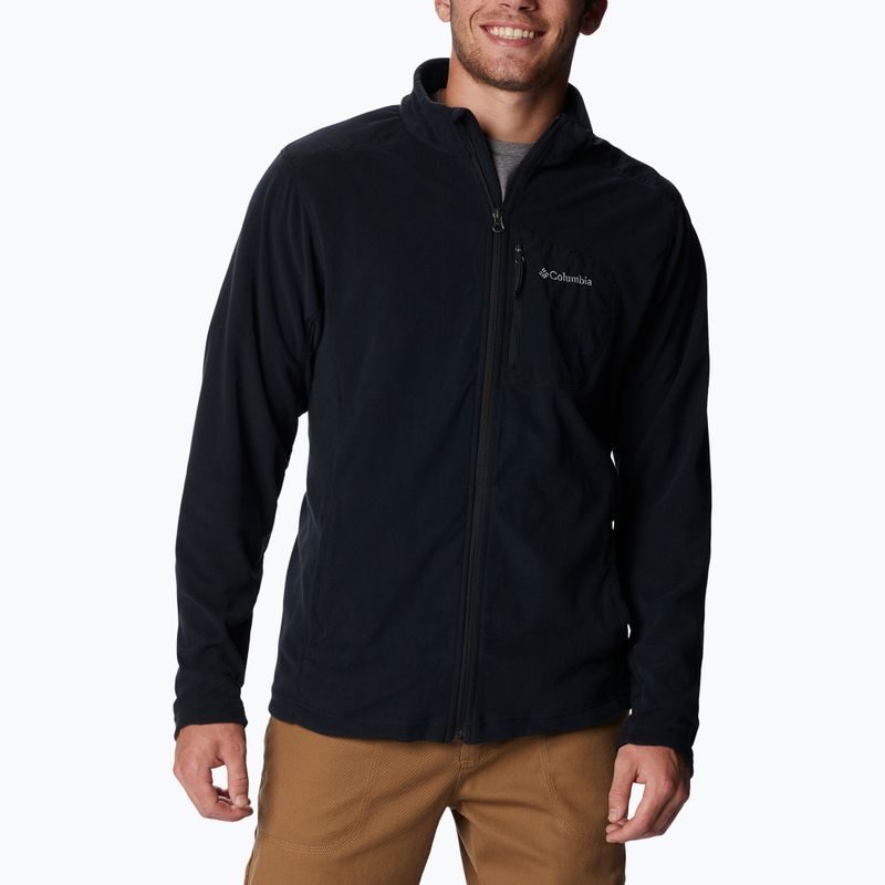 Columbia Klamath Range Full Zip men's trekking sweatshirt black 2013604