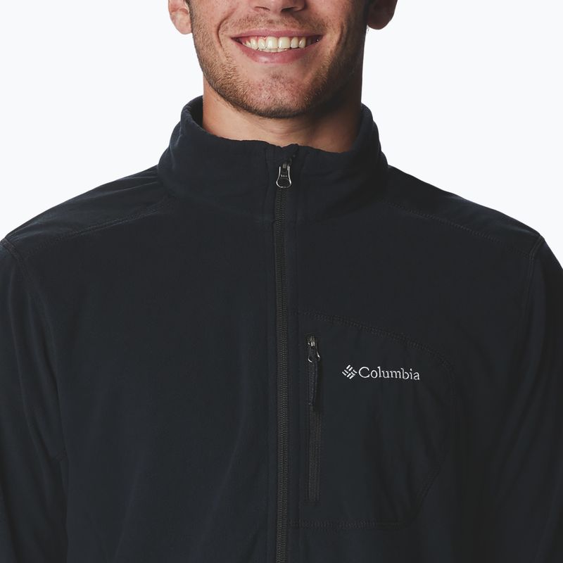 Columbia Klamath Range Full Zip men's trekking sweatshirt black 2013604 4