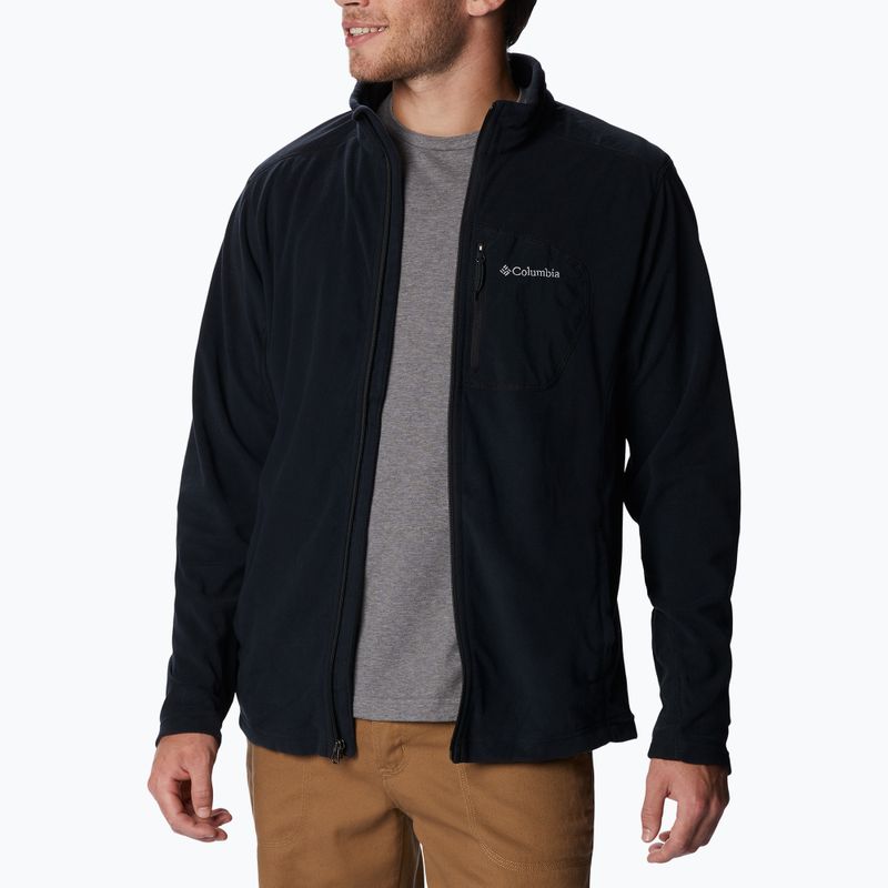 Columbia Klamath Range Full Zip men's trekking sweatshirt black 2013604 5