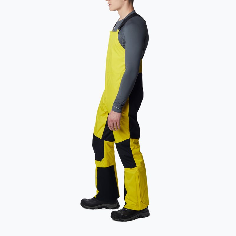 Columbia Iceventure Bib yellow men's ski trousers 2008141 2